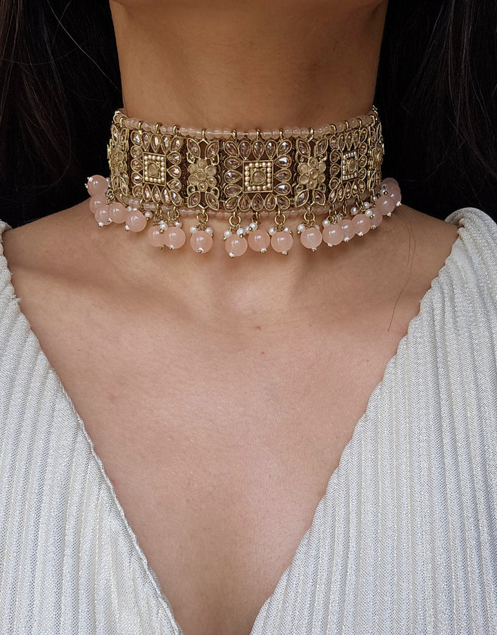JANNAT Choker/Necklace Set