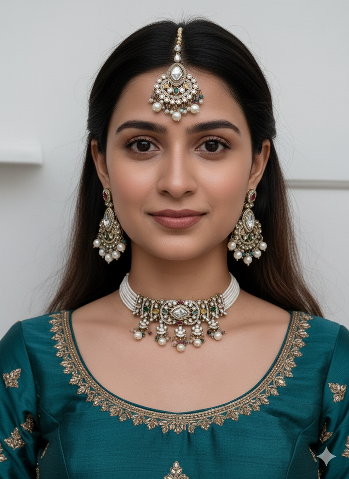 INZAMAN Choker/Necklace Set