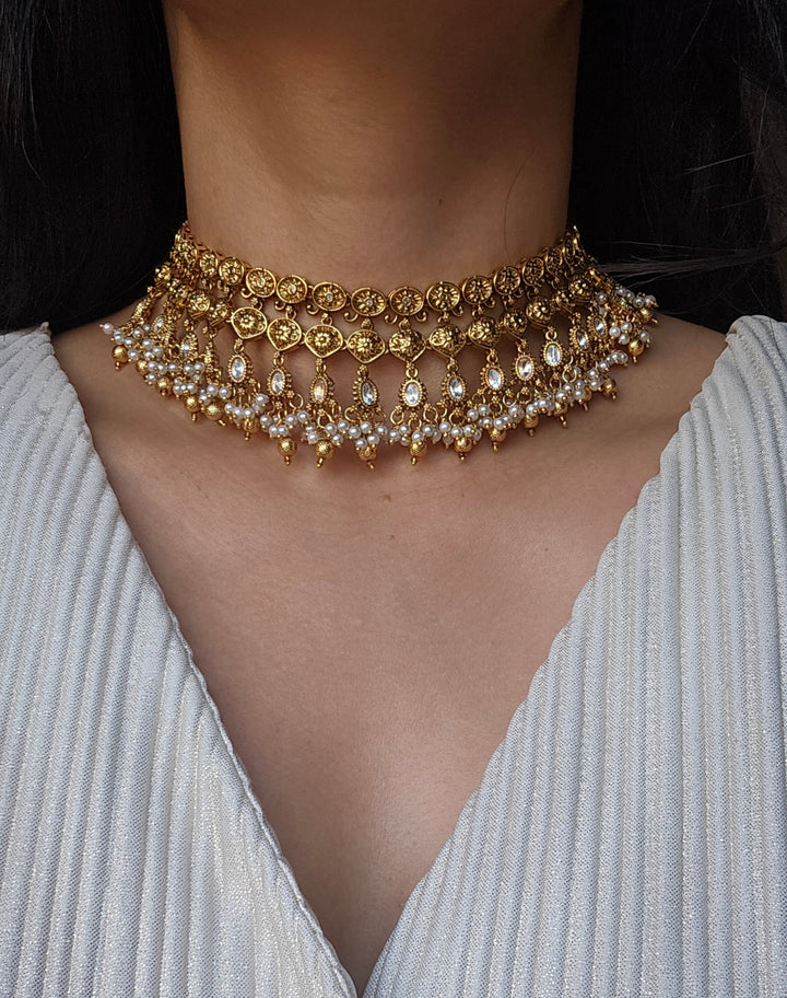 AMARI Necklace/Choker Set