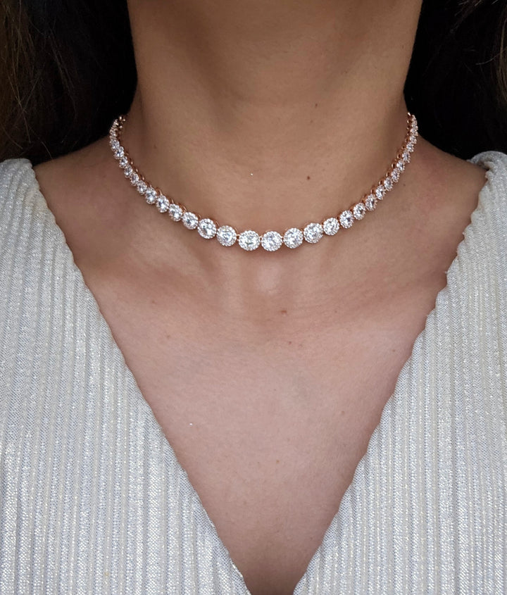 HACKET Choker/Necklace Set
