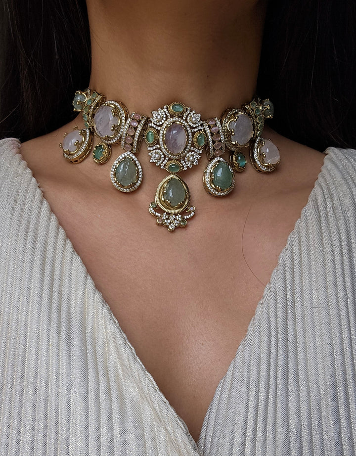 SATNAM Choker/Necklace Set