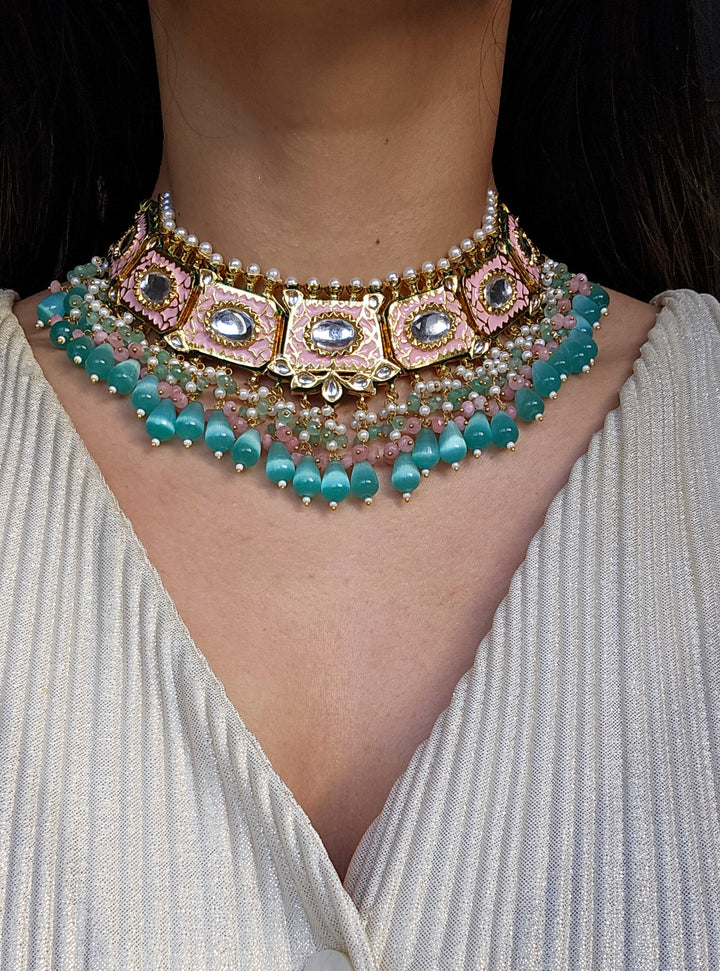 AYLA Choker/Necklace Set