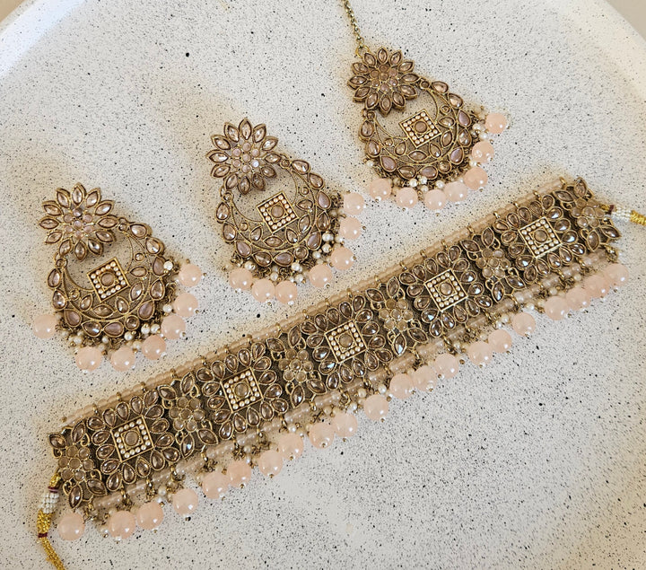 JANNAT Choker/Necklace Set