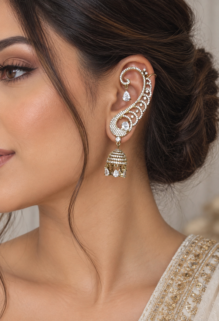 ELAAHI Statement EarringS Cuff