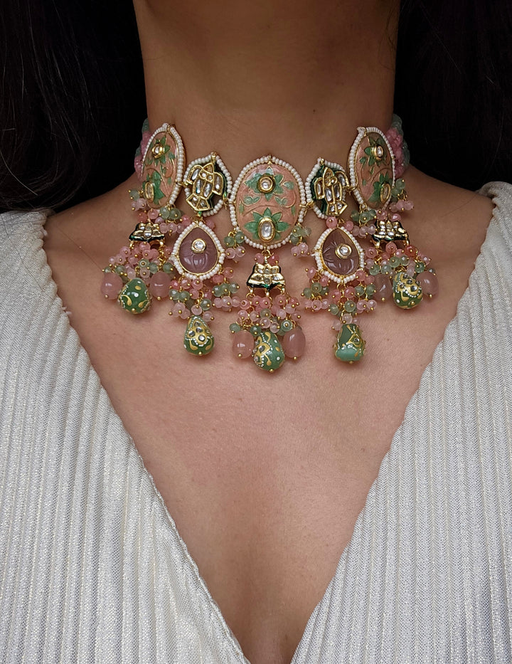 ASHIQUE 25N Choker/Necklace Set