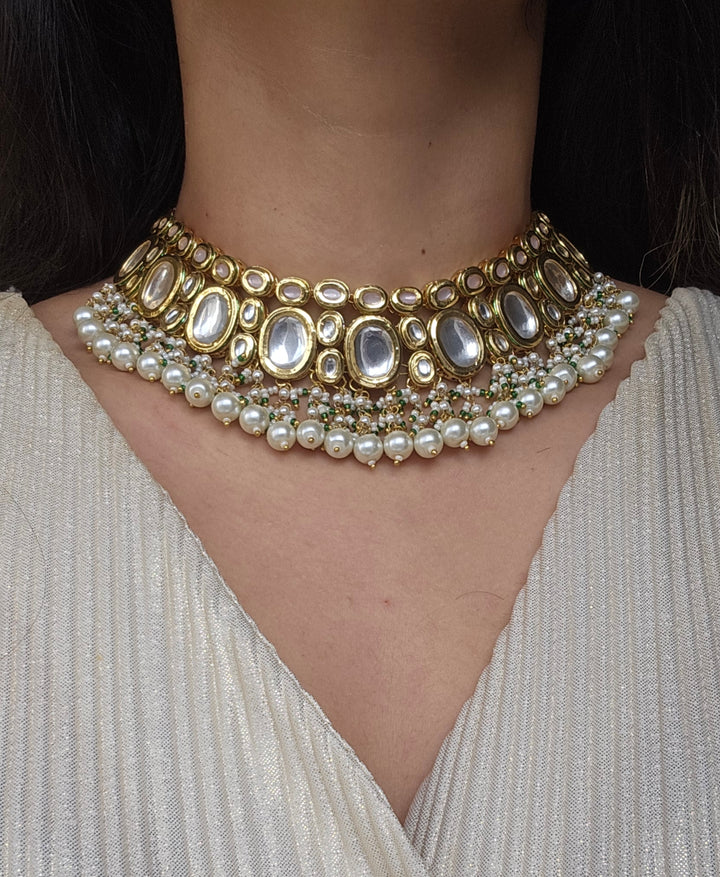 Amani Choker/Necklace Set