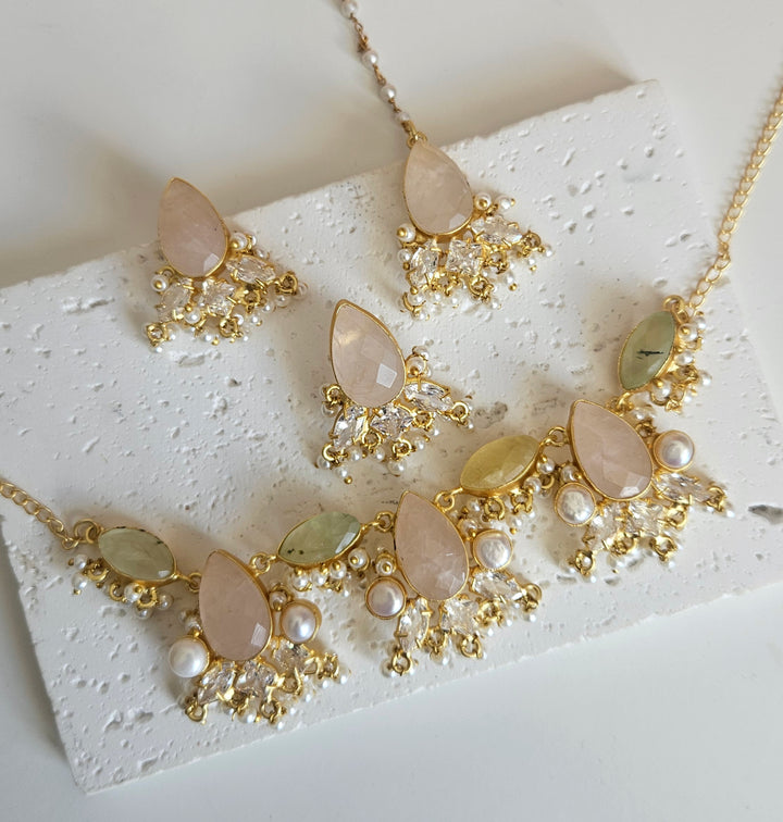 NAZIFA Choker/Necklace Set