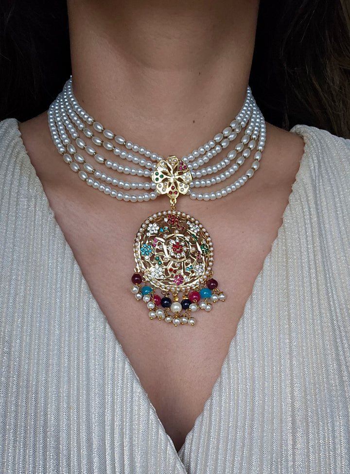 YAMINI Choker/Necklace Set