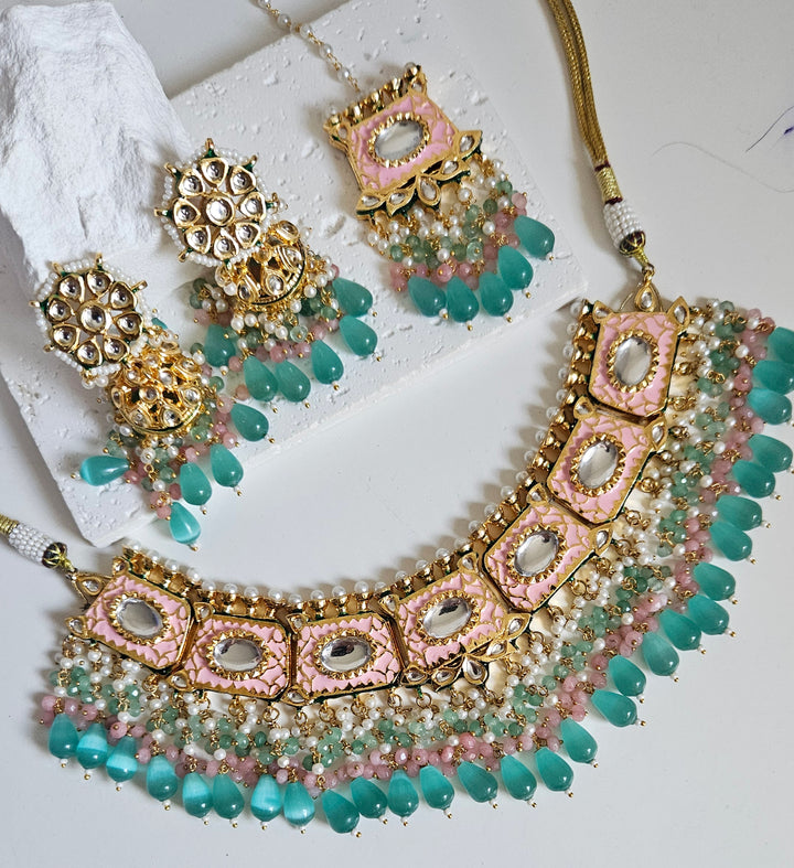 AYLA Choker/Necklace Set