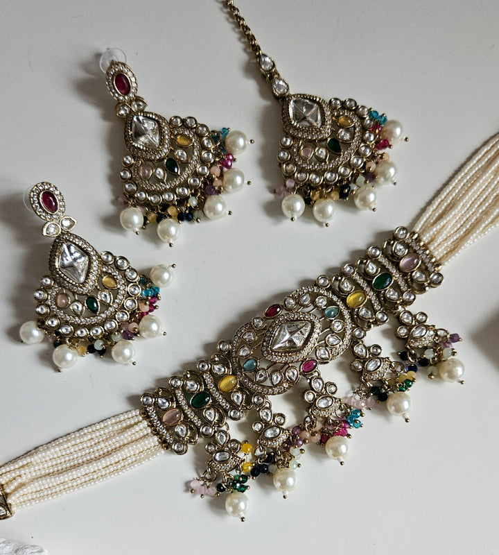 INZAMAN Choker/Necklace Set