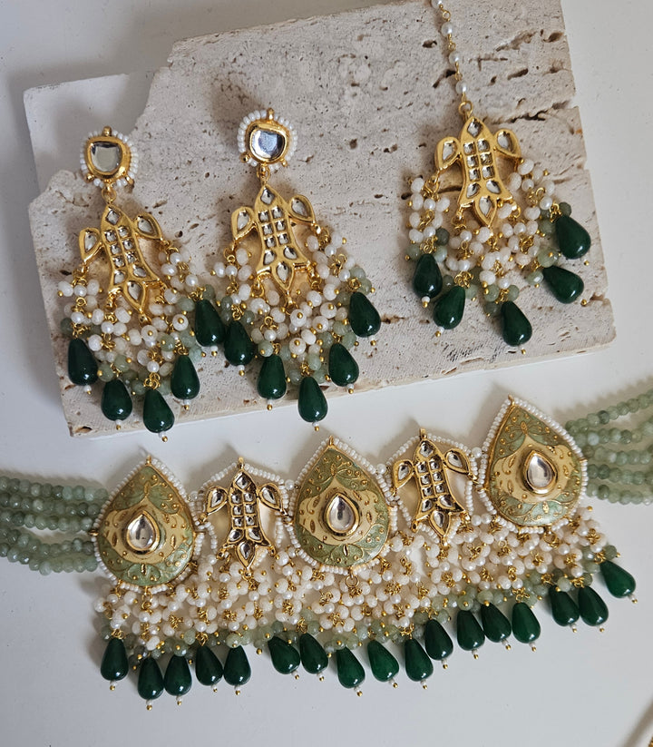 YUMNA Choker/Necklace Set