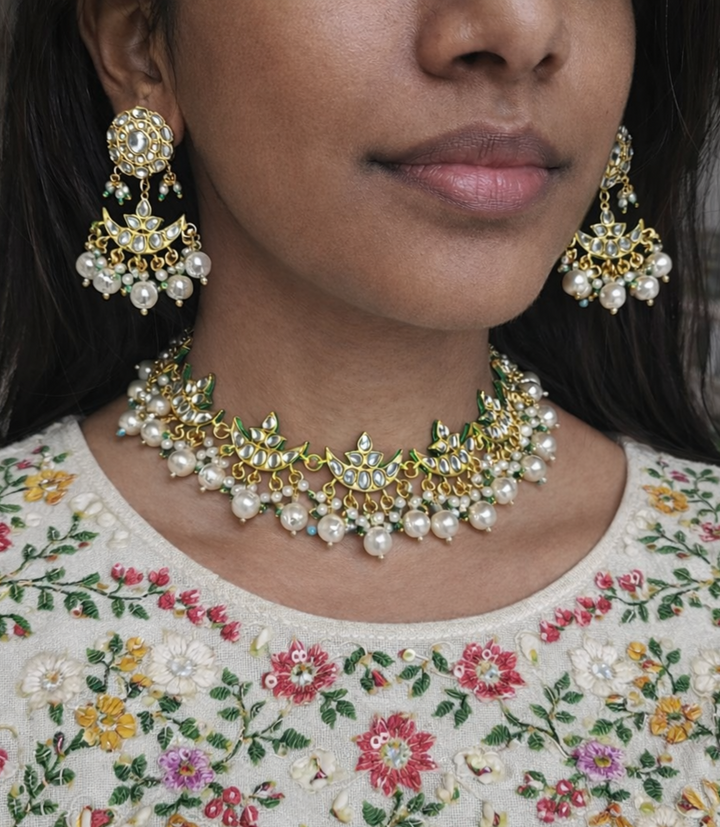 RAAVI Necklace/Choker Set