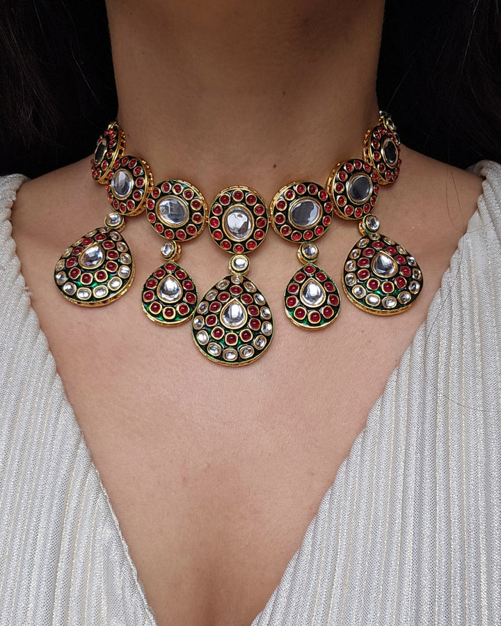 ZAHIDA Choker/Necklace Set