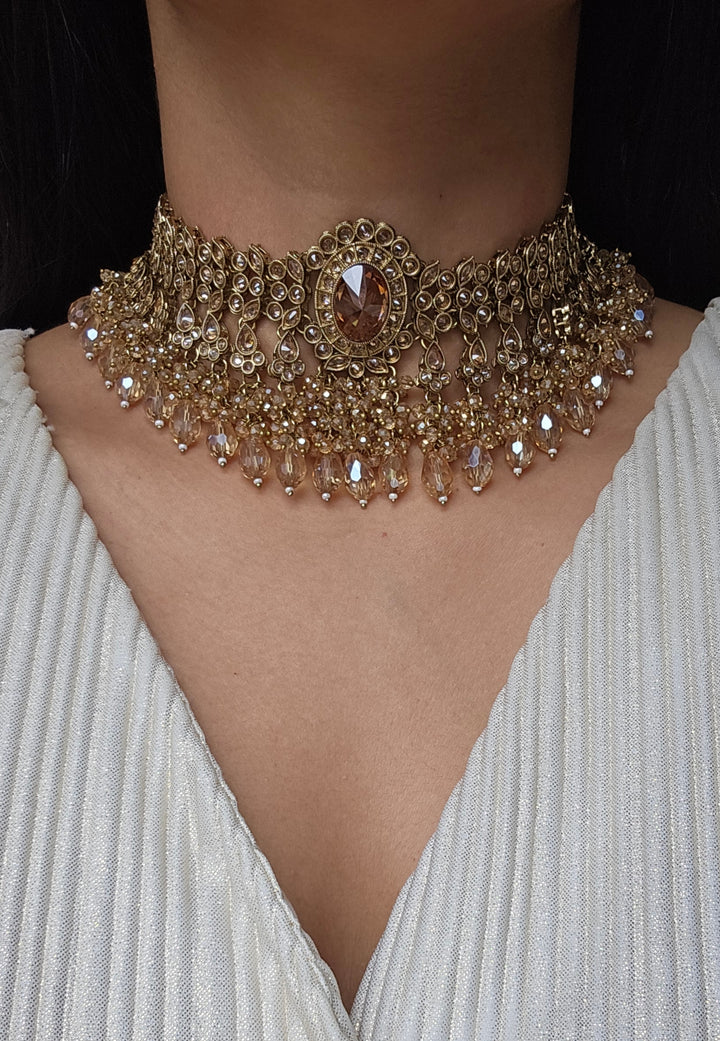 SHWETA Polki Necklace Set