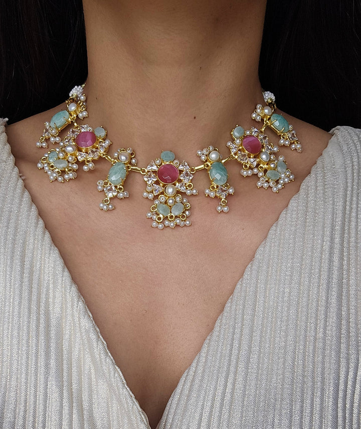 SIYA Choker/Necklace Set