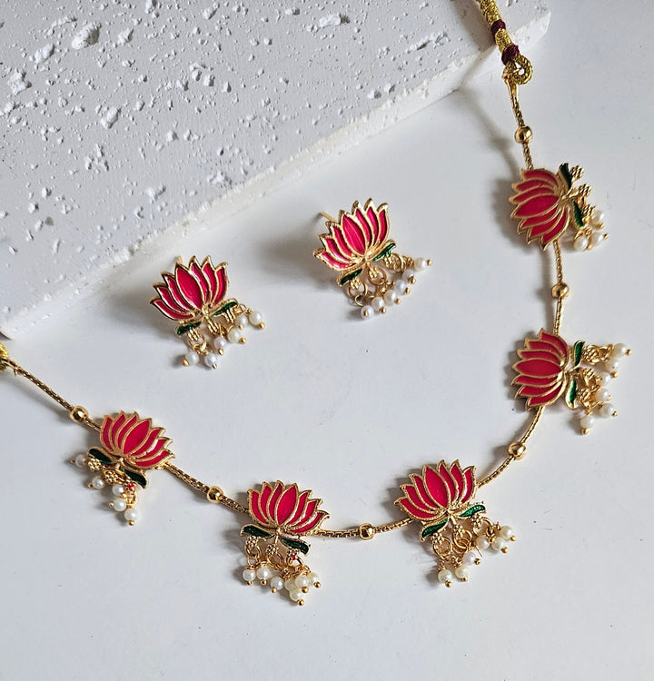 ABHI Necklace/Choker Set