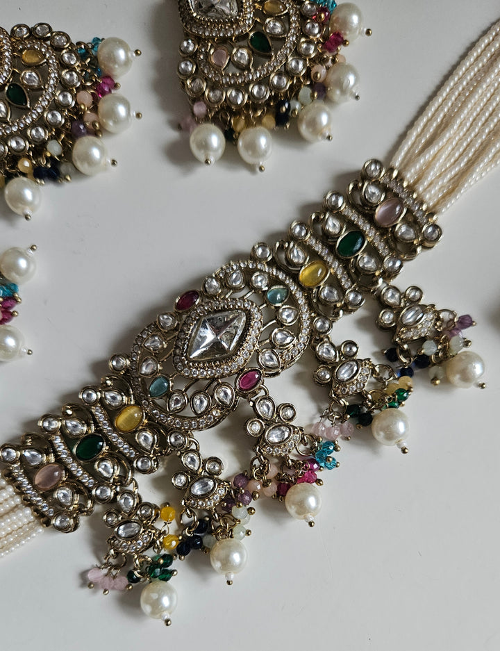 INZAMAN Choker/Necklace Set